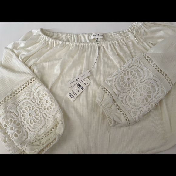 OFF shoulder women's blouse by Thyme & Honey - Picture 10 of 10